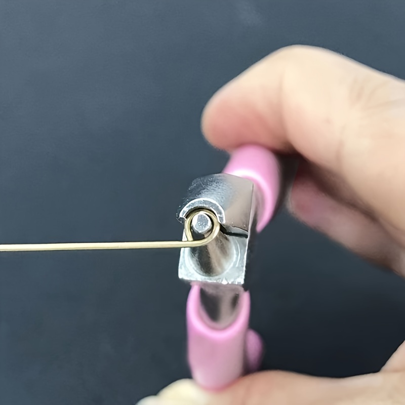 Jewelry Making Loop Pliers - 4,7-дюймовые профессиональные круглые вогнутые плоскогубцы, используемые