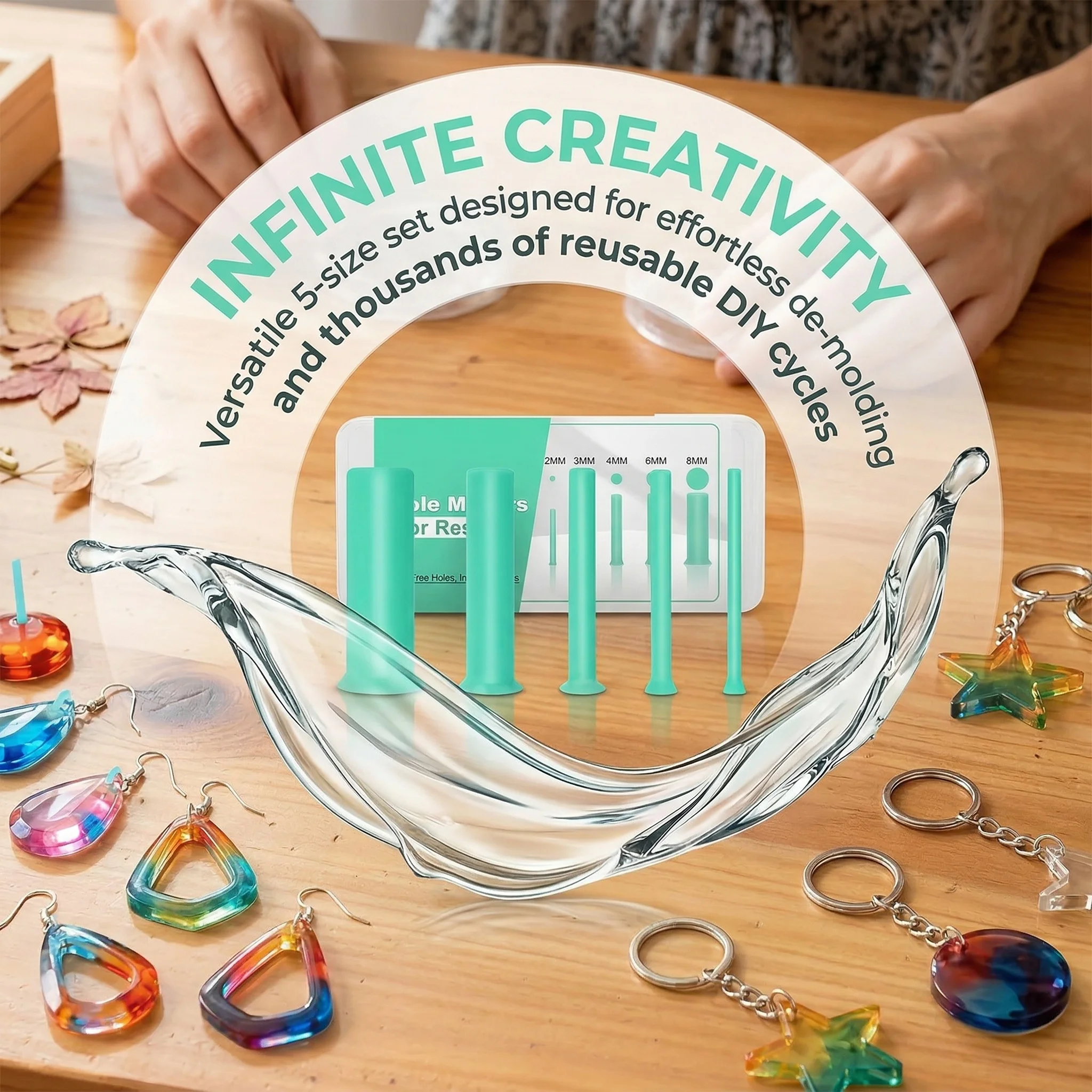Jewelry Making Tool Kit - Набор для вырезания отверстий из смолы,