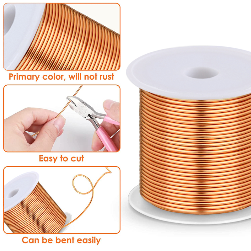 1-3 рулона мягкой медной прово – обзор и цена Jewelry Making With Copper Wire