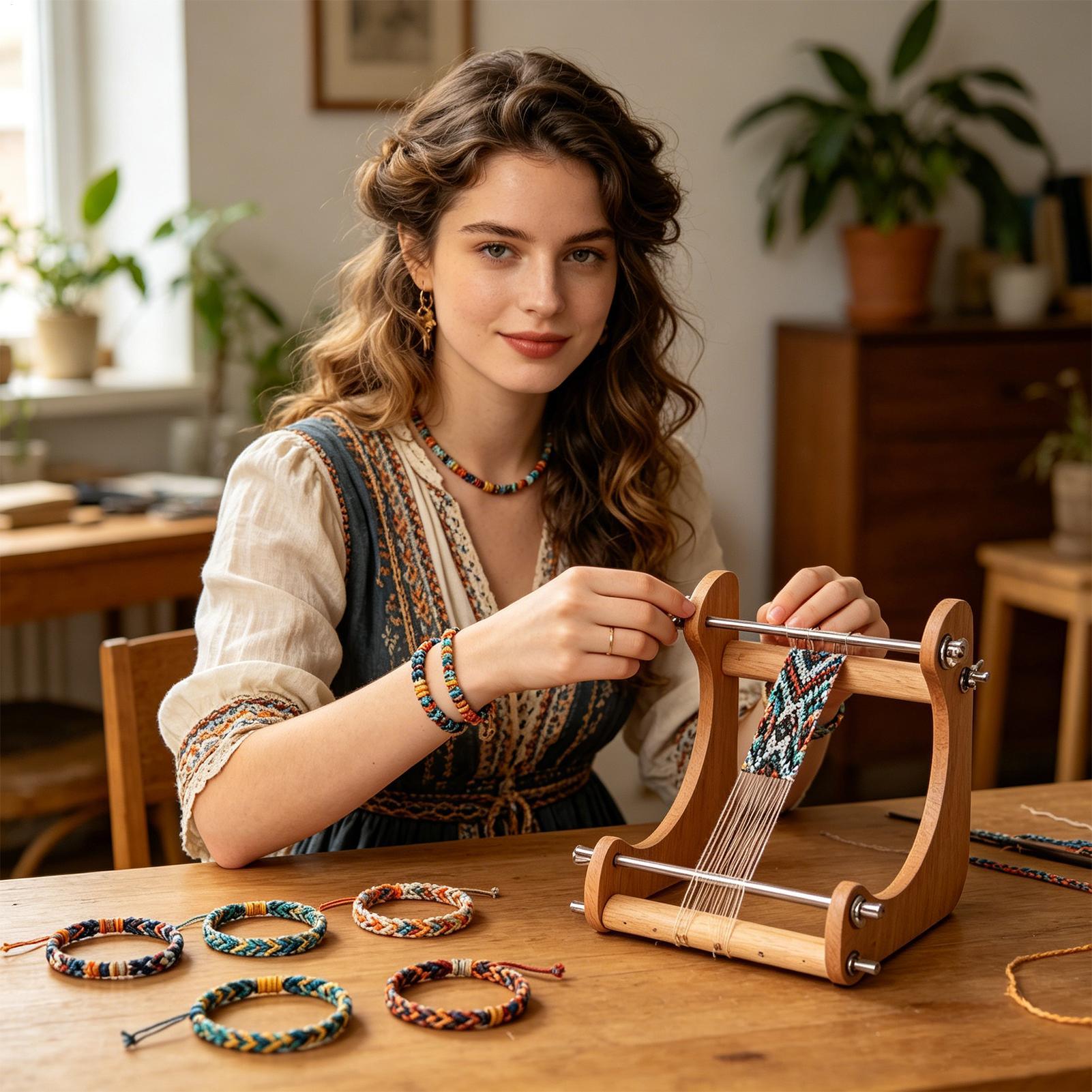 1 шт. Деревянный станок для би – обзор и цена Jewelry Making Workshop